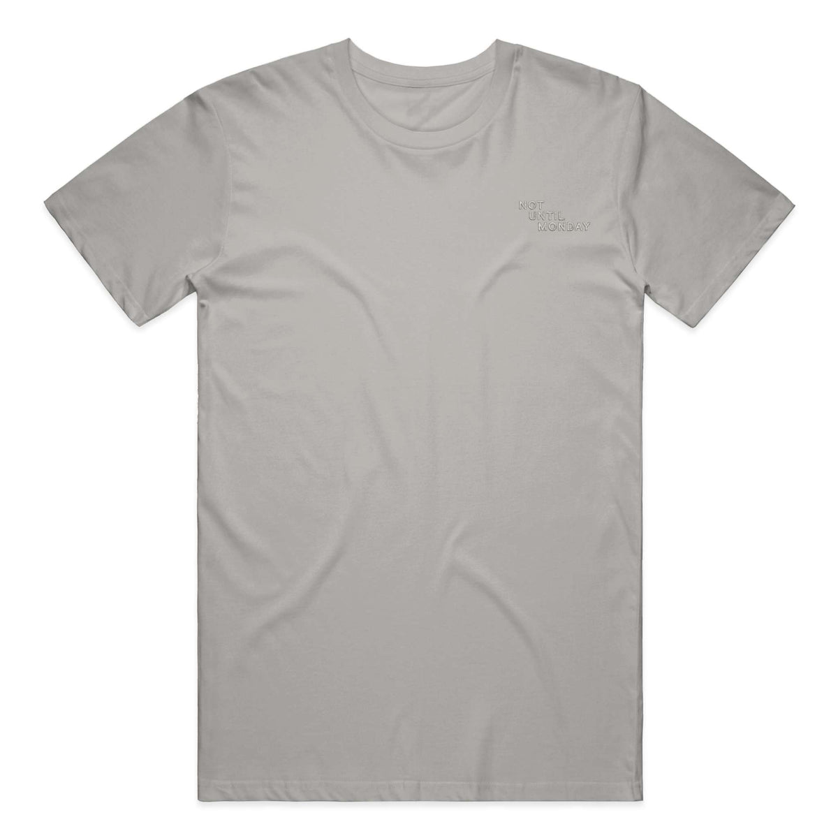 The After-Hours Tee in storm grey