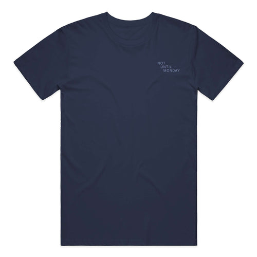 The After-Hours Tee in navy