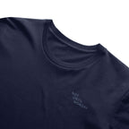 The After-Hours Tee in navy, alternate view